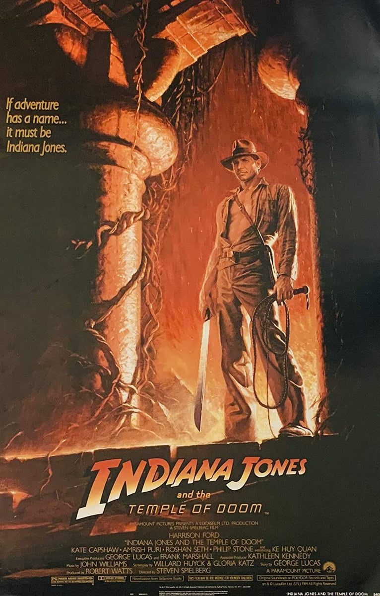 INDIANA JONES and the TEMPLE OF DOOM チラシ INDIANA JONES and the TEMPLE OF DOOM チラシ Amazon.com