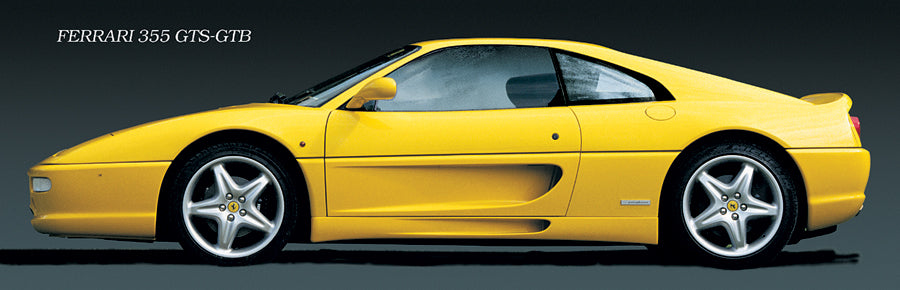 Ferrari 355 GTS-GTB - Car Poster (12 x 36 inches) – Imaginus Posters