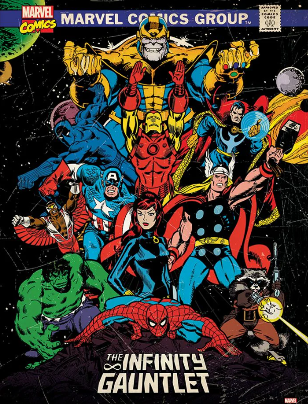 Marvel Avengers - Infinity Gauntlet - Comic Poster (30 x 40 cm ...