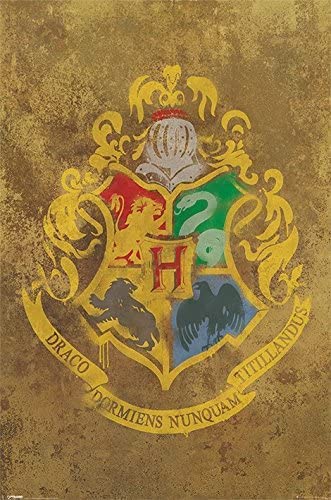 Harry Potter - Drapeau de Poudlard - Affiche de film (24 x 36 pouces) –  Imaginus Posters