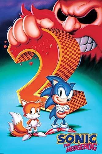 SONIC MANIA - VIDEO GAME POSTER - 24x36 - 161068