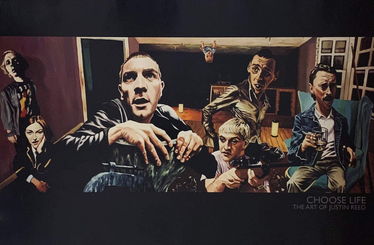 Choose Life - Justin Reed - Trainspotting Art Poster (24 x 36 inches ...