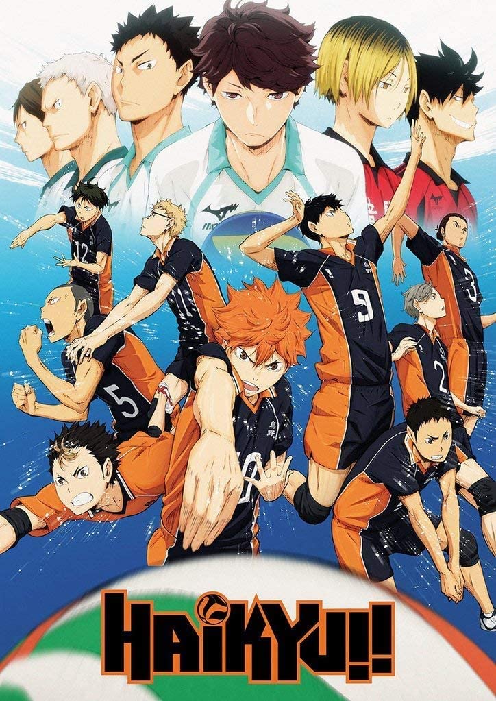 Haikyu!! - Cast - Anime Poster (24 x 36 inches) – Imaginus Posters