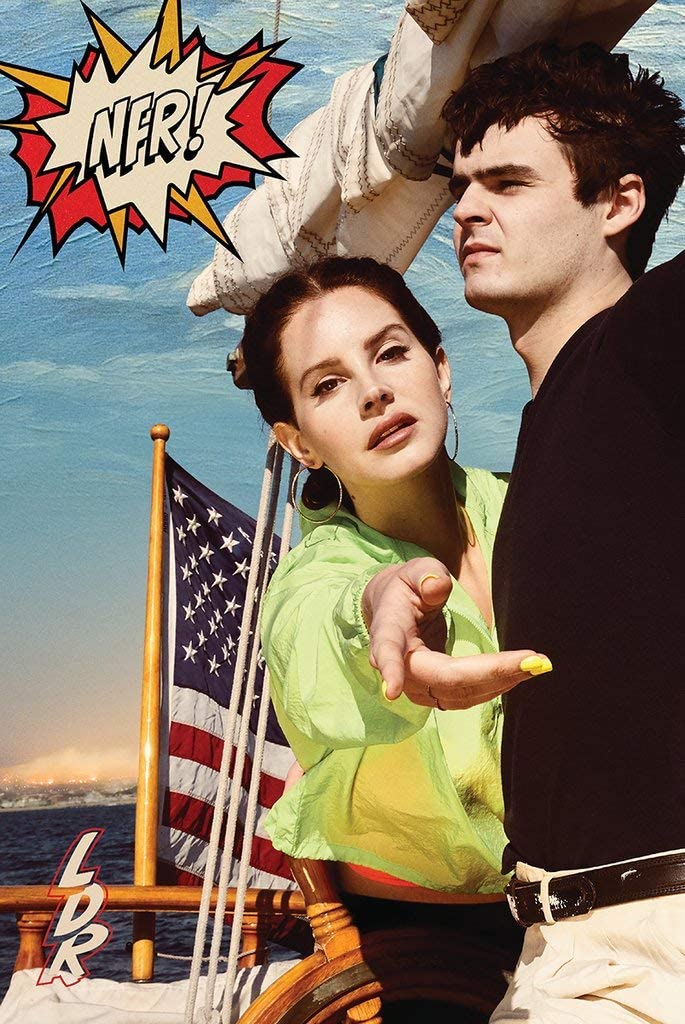 Lana Del Rey - Norman F*cking Rockwell - Pop Music Poster (24 x 36 inc –  Imaginus Posters