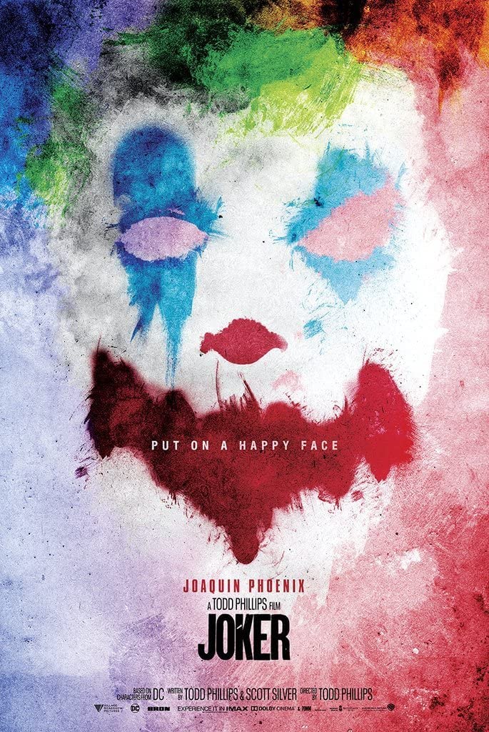 Joker - Put On A Happy Face - Movie Poster (24 x 36 inches) – Imaginus ...