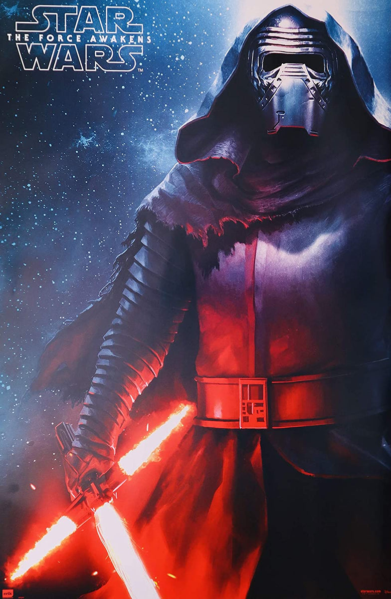 Star Wars: The Force Awakens - Kylo Ren - Movie Poster (24 x 36 inches ...