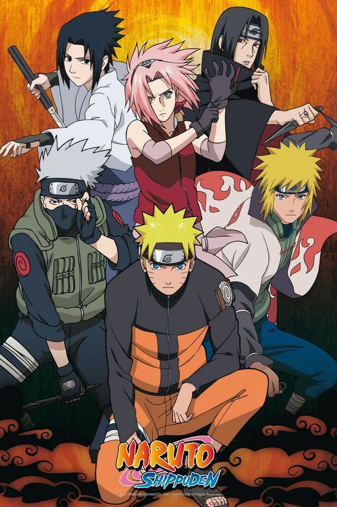 100+] Naruto Poster Wallpapers | Wallpapers.com
