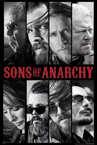 Soa Panel Sons of Anarchy - Panels - TV Poster (24 x 36 inches) – Imaginus Posters