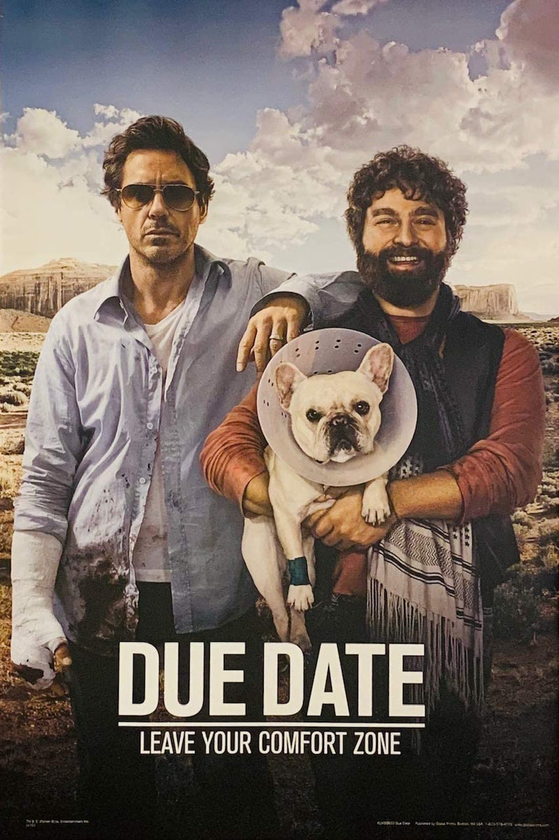 Due Date - Movie Poster (24 x 36 inches) – Imaginus Posters