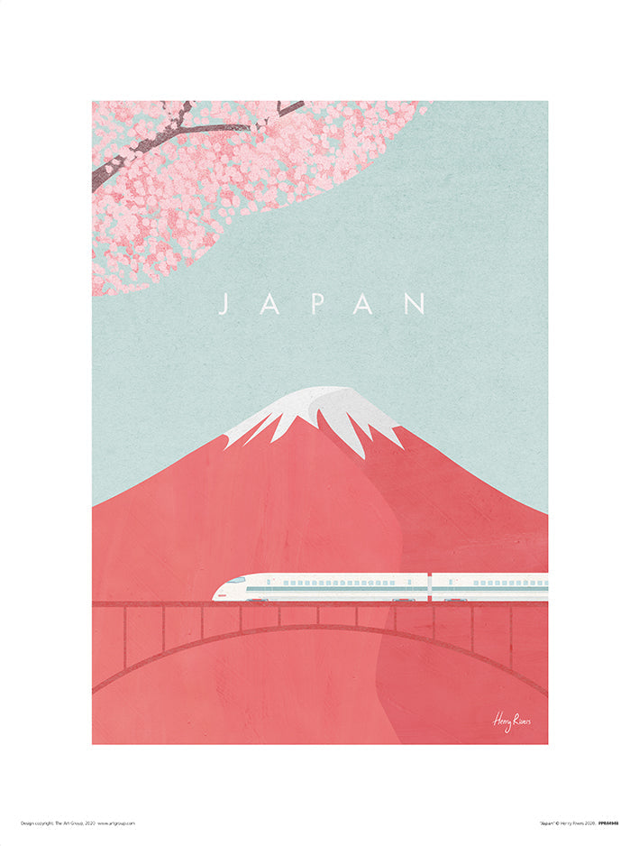 Henry Rivers - Japan - Contemporary Art Poster (30 x 40 cm) – Imaginus ...